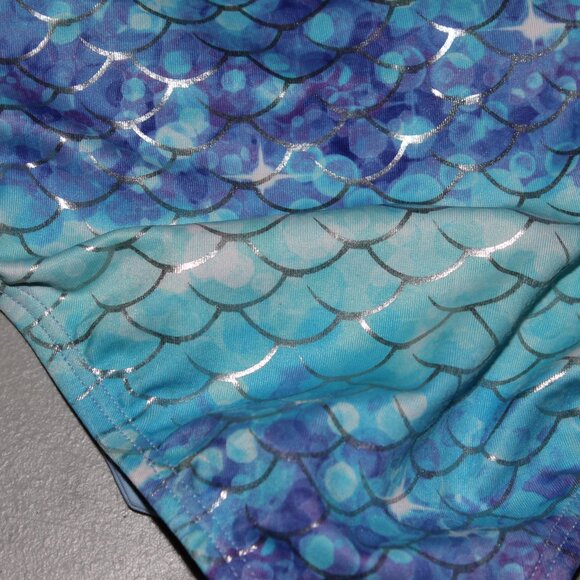 Blue Mermaide 2 Pcs Justice Bikini Swimsuit Size 8 - Picture 12 of 13